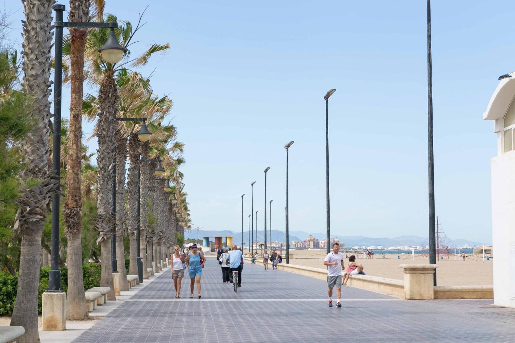 Malvarrosa Las Arenas Access Valencie Exteriér fotografie